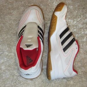 Adidas white  w/ pink shoes - women's 8 1/2