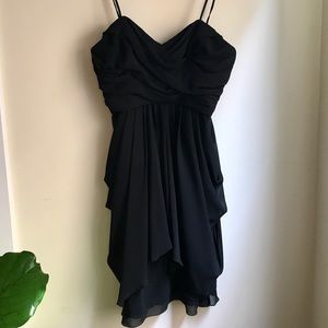 Black Strapless Dress
