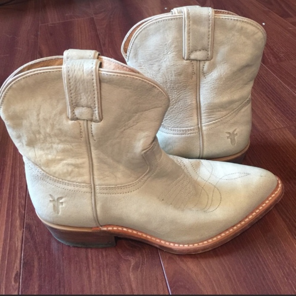 Genuine Leather Frye Ankle Boots
