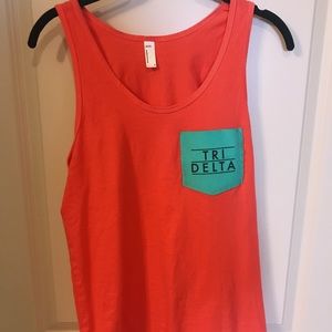 Pocket tri delta tank
