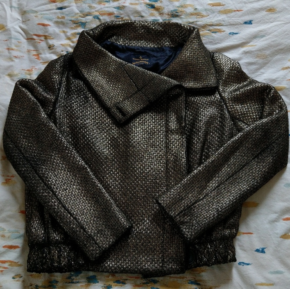 Vivienne Westwood Gold Funnel Jacket