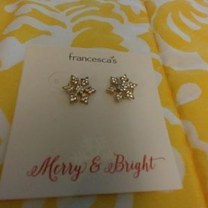 Snowflake earrings ❄ 👂