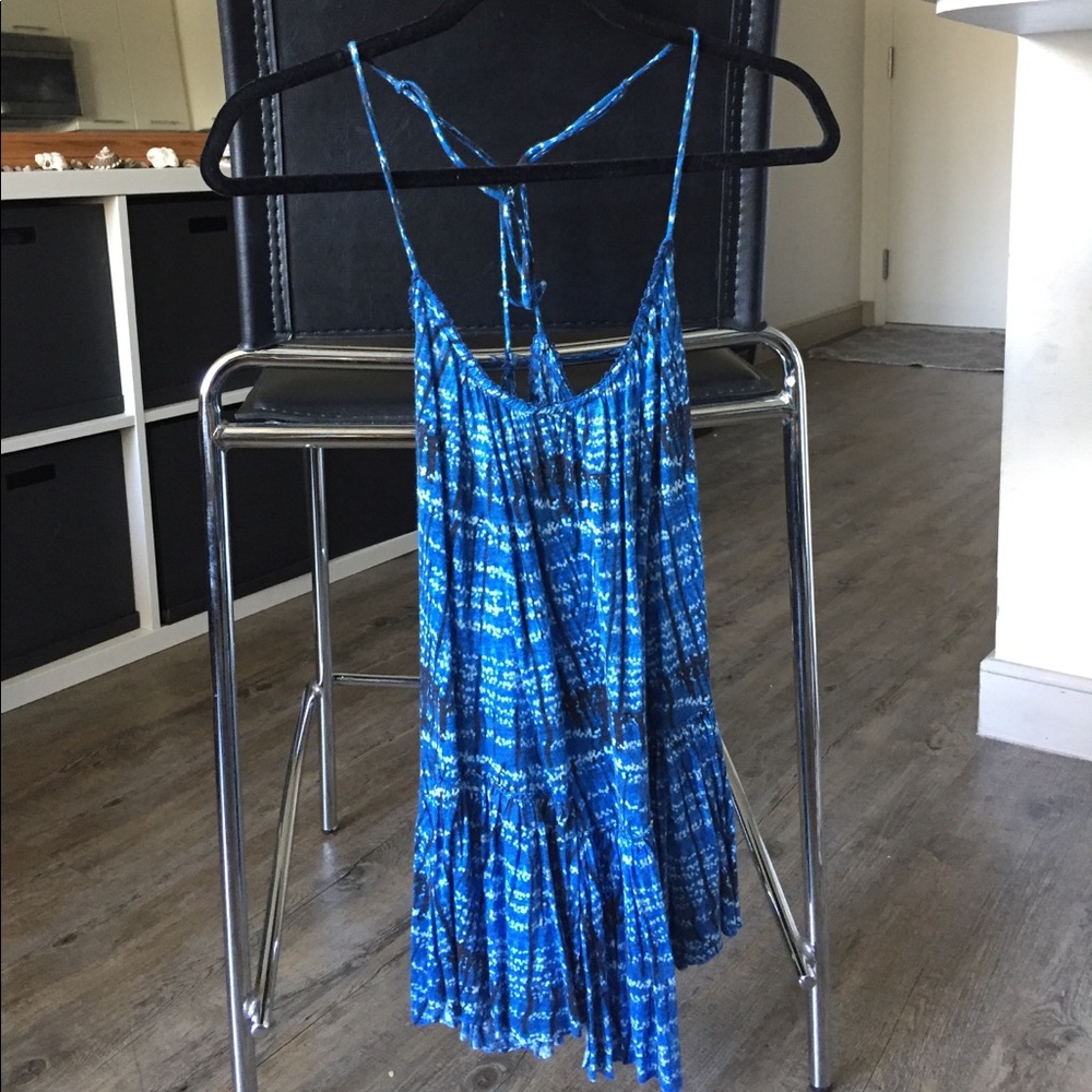 Free People Blue Top