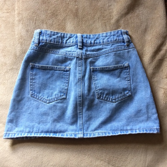 Denim Mini Skirt - Picture 3 of 3