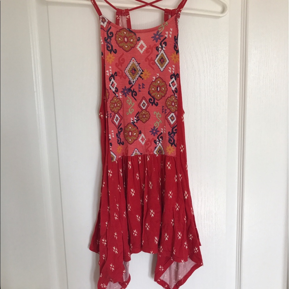 Aztec print xhilaration top