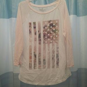 American Eagle Outfitters sheer long sleeve