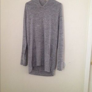 Women's 3X grey long sleeve hoodie