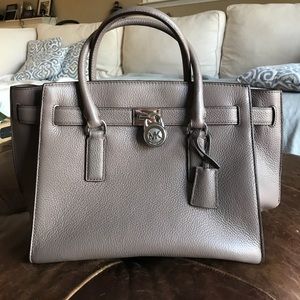 Michael Kors Gray Handbag