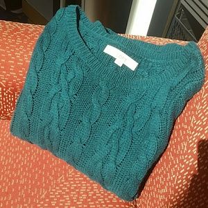 LOFT Green Sweater