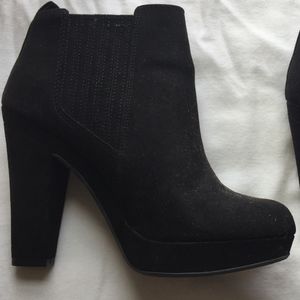 Black Heel Booties Black Heel Booties