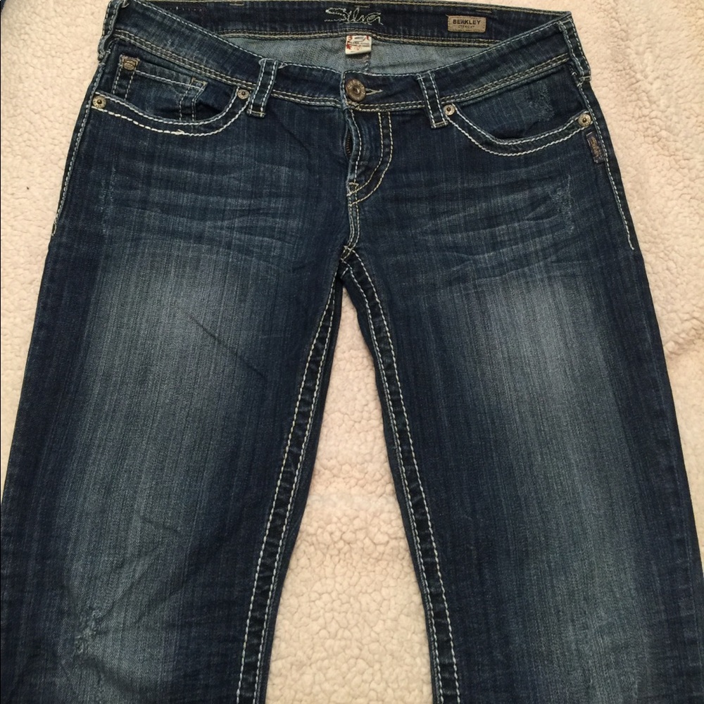 Silver jeans