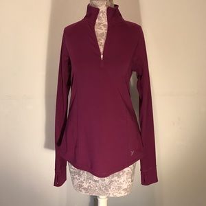 Old Navy Purple LS Activewear Size: Medium