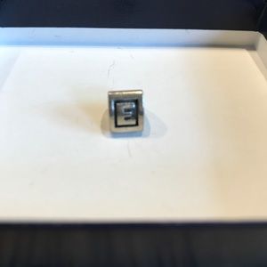 Discontinued “E” pandora charm