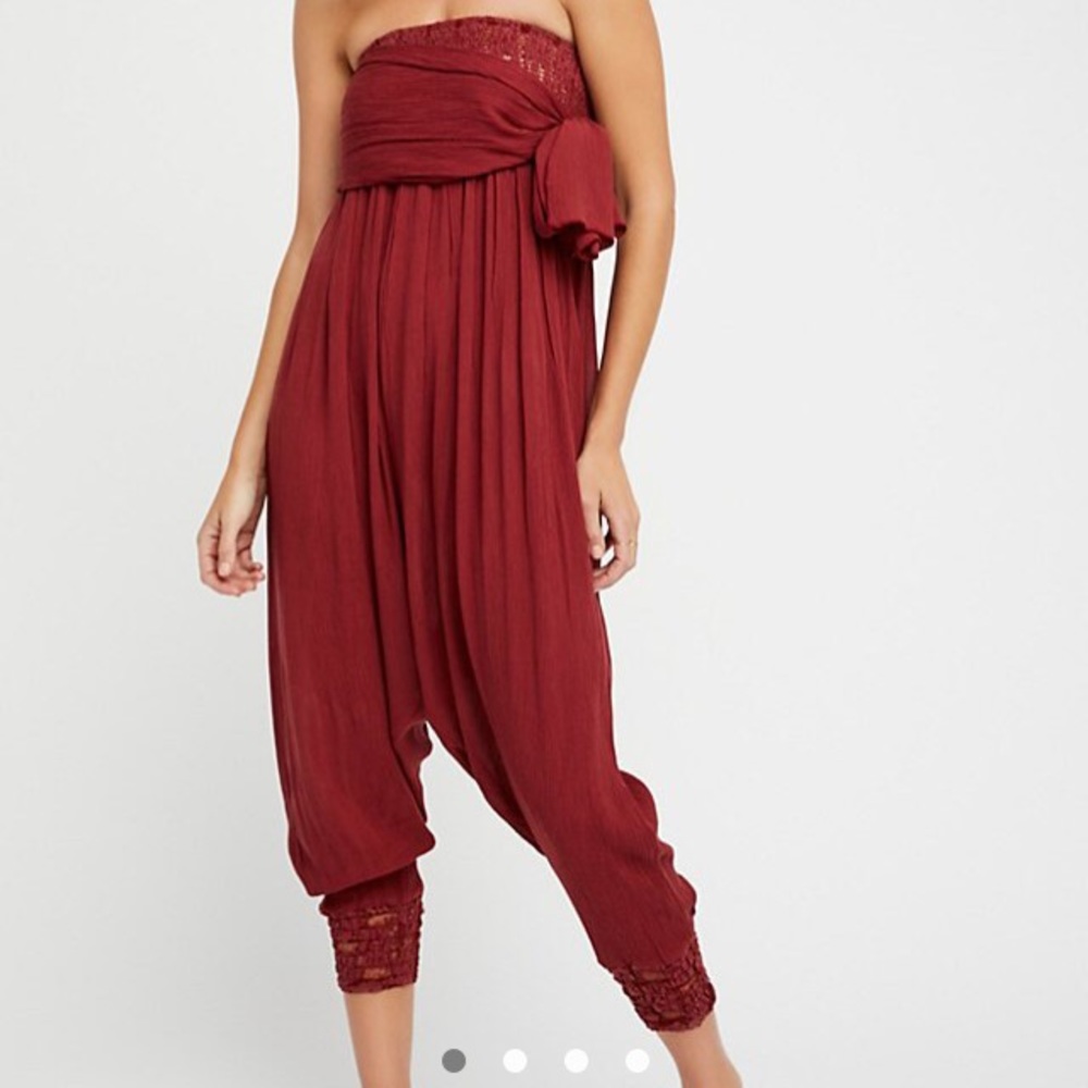 Free People convertible jumpsuit