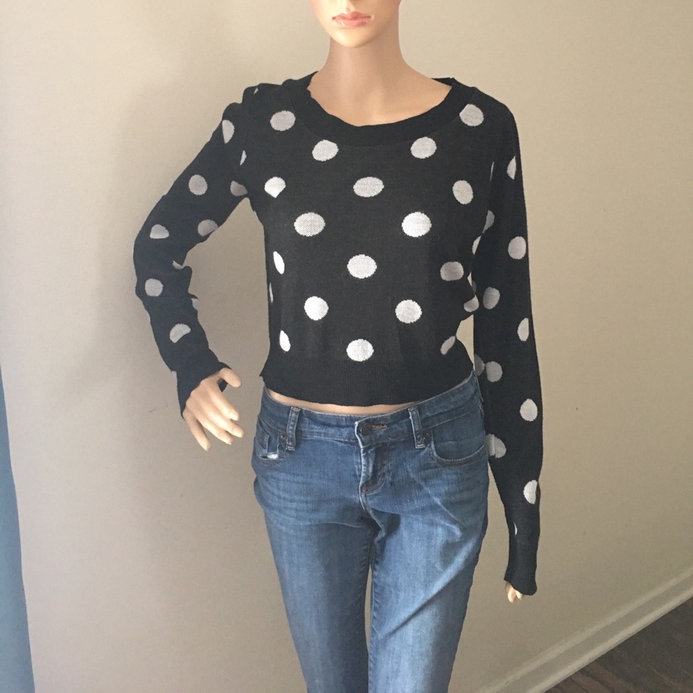 Rue 21 Polka Dotted Sweater