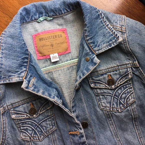 🎉HP🎉 Girl's Hollister Jean Jacket - Picture 2 of 4