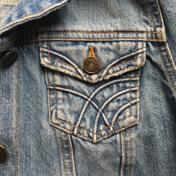 🎉HP🎉 Girl's Hollister Jean Jacket - Picture 3 of 4