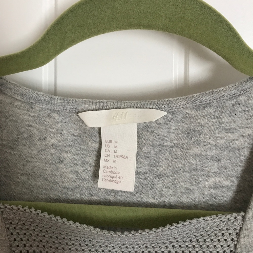 H&M gray onesie