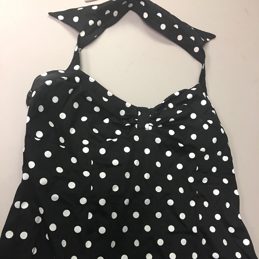 Deadly Dames halter top Pinup Girl Clothing