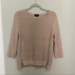 Topshop Knit sweater champaign color