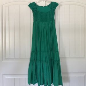 Hard Tail Green Maxi Dress