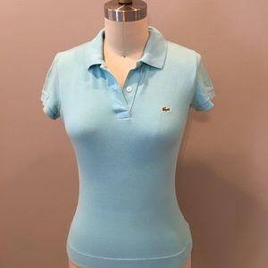 Lacoste Crystal Blue Polo 👕