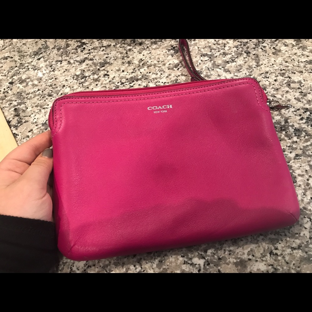Coach tablet case hot pink