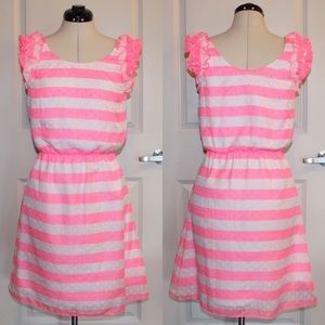 NWOT Lilly Pulitzer Neon Pink Dana Dress
