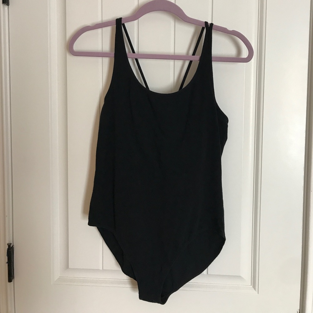 Black Aerie onesie size XL