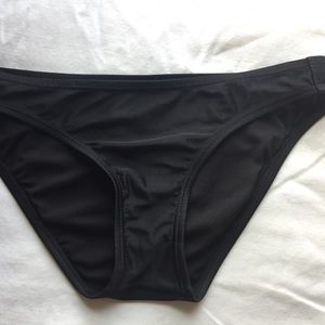 Simple Black Bikini Bottoms