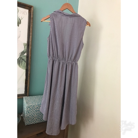 Truth NYC Asymmetrical Striped Dress -reduced- - Picture 2 of 3