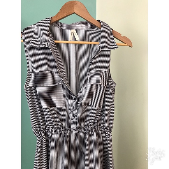 Truth NYC Asymmetrical Striped Dress -reduced- - Picture 3 of 3