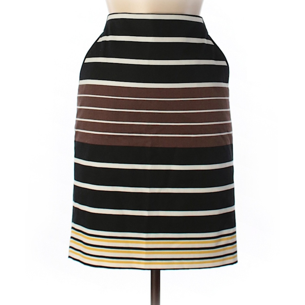 Outback Red Striped Pencil Skirt