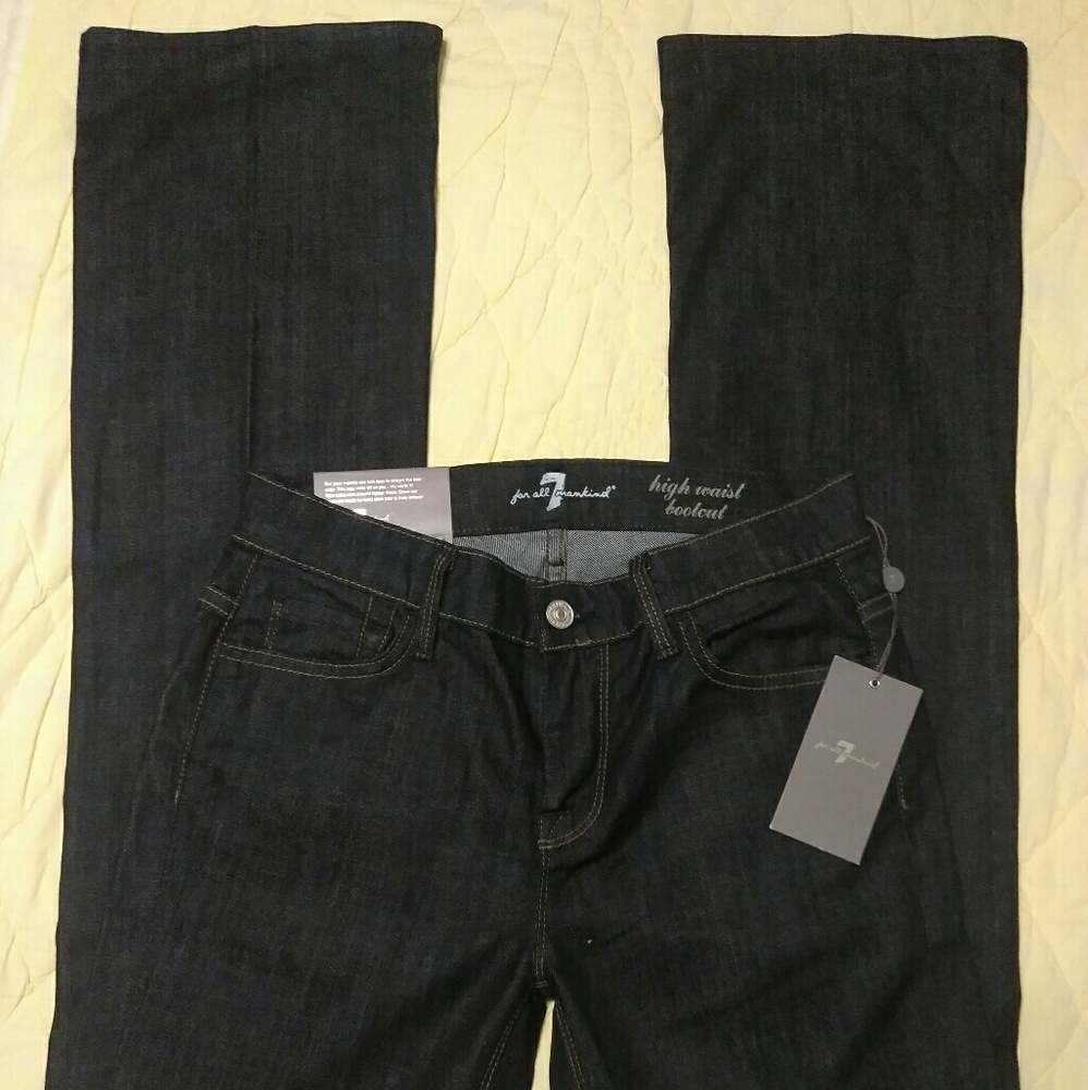 2 Pair Of 7 For All Mankind Jeans