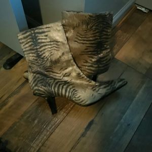 Zebra Print Boot