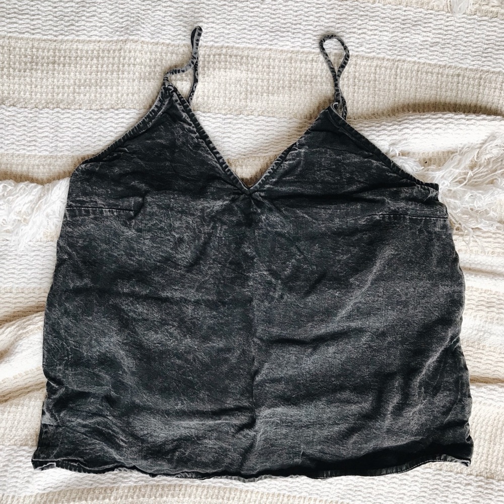 Acid wash cami