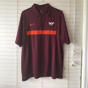 Nike Virginia Tech Dri-Fit Polo