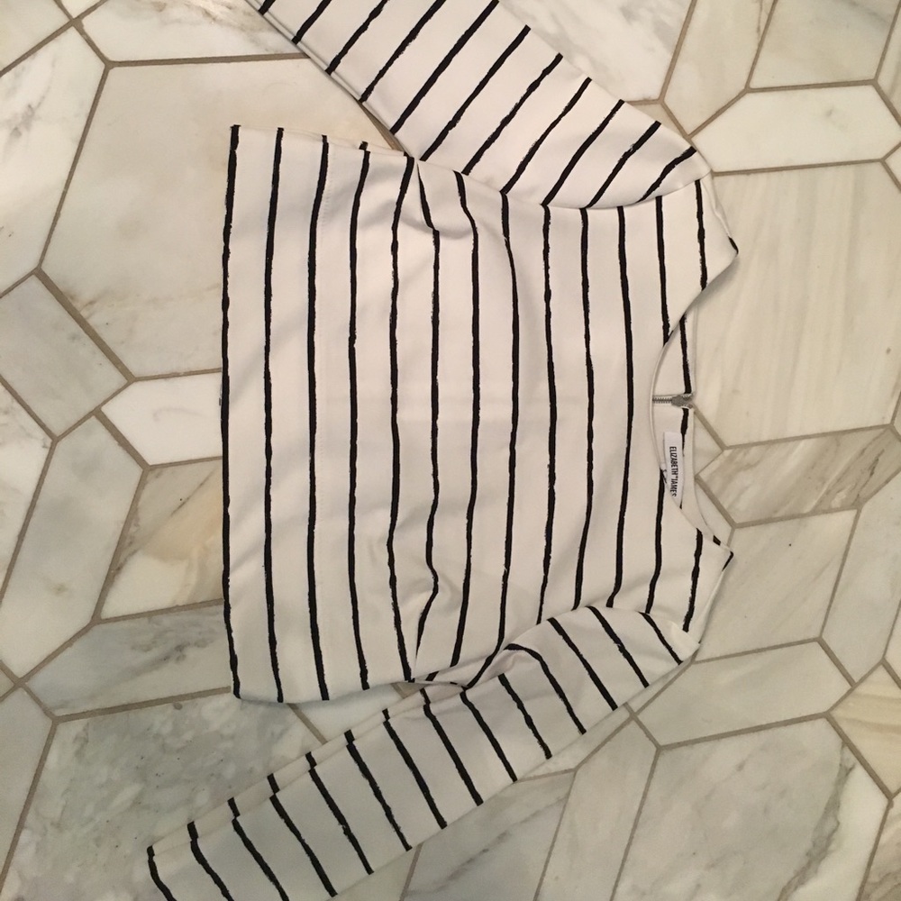 Elizabeth and James crop top