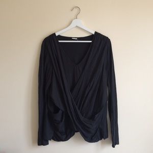 Anthropologie Wrap Top Anthropologie Wrap Top
