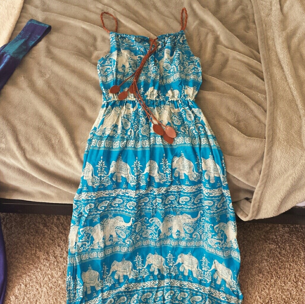Thailand elephant dress