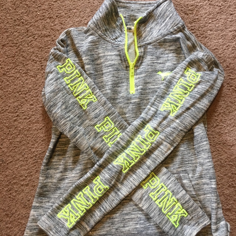 VS PINK quarter zip