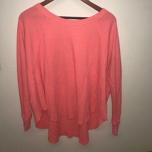 Free People oversized long sleeve