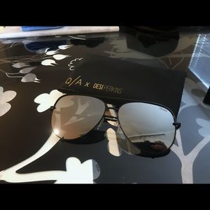 Quay Australia x Desi Perkins HIGH KEY Blk/Silver