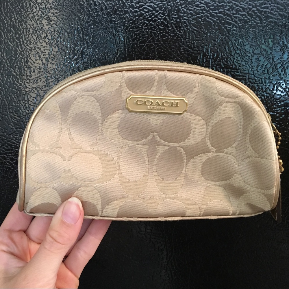 COACH cosmetic bag