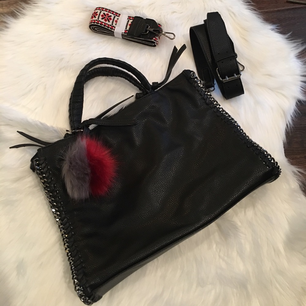 Black purse