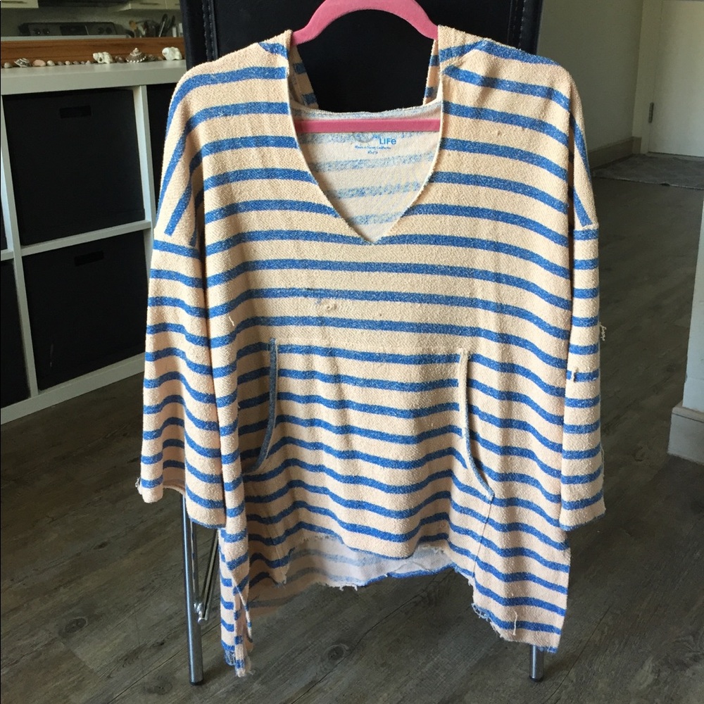 Planet Blue Poncho