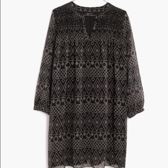 Madewell Dresses & Skirts - NWT! Sold Out Smock Dress in Caravan Print Madewell Dresses & Skirts - NWT! Sold Out Smock Dress in Caravan Print