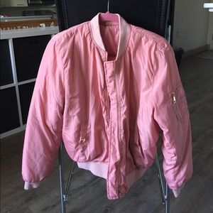 Pink Bomber Jacket