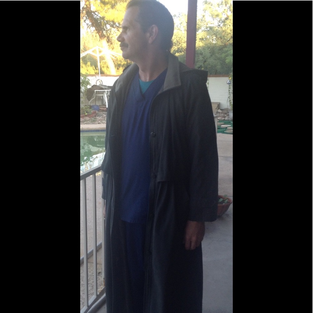 Charcoal Trench Coat