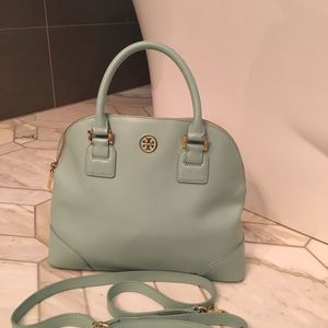 Tory Burch Saffino leather handbag